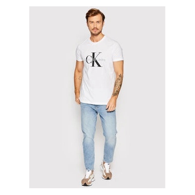 Calvin Klein Jeans T-Shirt J30J320935 Bílá