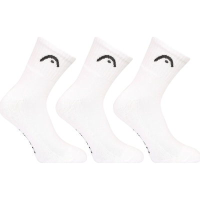 HEAD 701229016 002 členkové 3PACK biele
