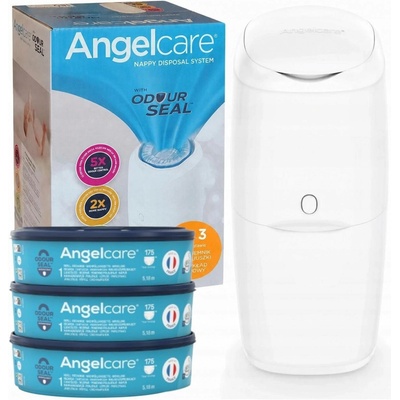 Angelcare Classic Koš na Použité Pleny 1 Zásobník Bílý – Zbozi.Blesk.cz