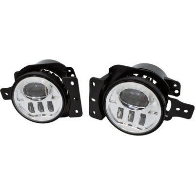 Sada LED hmlových svetiel, Cyklop séria, Chróm, Jeep Wrangler JL, Jeep Gladiator JT