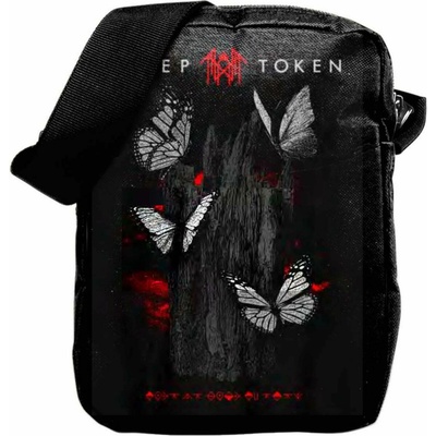 RukaHore Taška Sleep Token Crossbody Bag: Butterflies Black Čierna