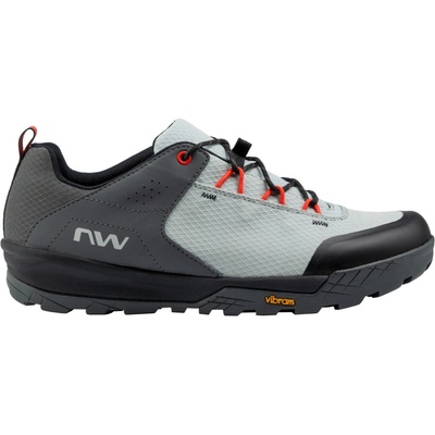 Northwave Rockit Light Grey/Red Fluo
