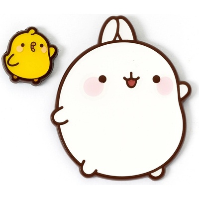 The Carat Shop Odznaky Molang a Piu Piu 2 ks Molang