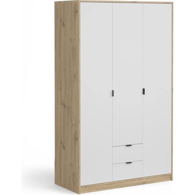 Wilsondo Nepon 118 x 197 x 54 cm dub artisan / biela