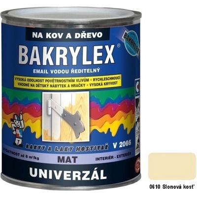 Bakrylex Universal Mat 0,7 kg Slonová kosť