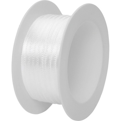 Saténová stuha bílá 3mm x 5m ( 3,- Kč/m) – Sleviste.cz