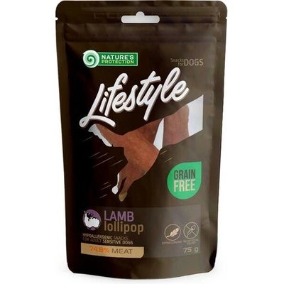 Nature's Protection Dog snack LifeStyle jahňacie lízatko 75 g