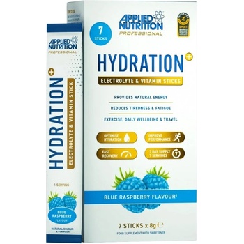 Applied Nutrition Hydration + Electrolyte & Vitamin Powder Stick Packs [7 x 8 грама] Синя малина