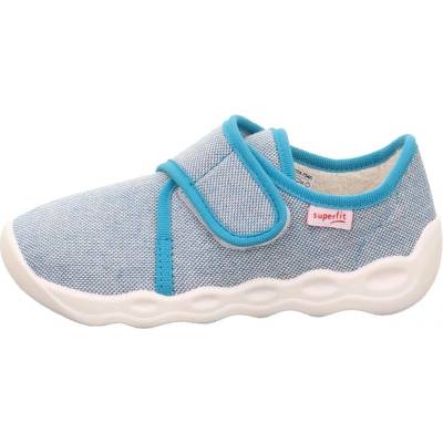 Superfit detské papuče na suchý zips modré