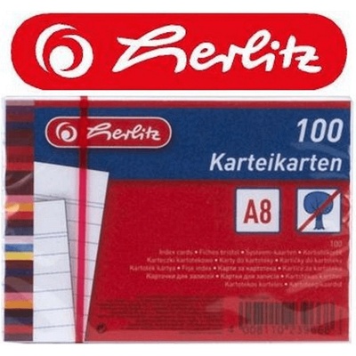 Herlitz Канцеларски куб офсет А8 100 л. Herlitz