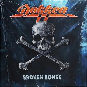 Dokken - Broken Bones (Blue & Black Splatter Coloured) (LP) (5021732376824)