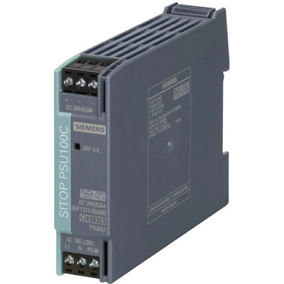 Siemens 6EP13315BA00 síťový zdroj na DIN lištu 24 V/DC 0.6 A 14 W Počet výstupů:1 x Obsah 1 ks