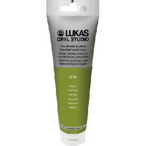 LUKAS Cryl Studio Plastic Tube АКРИЛНА боя Olive Green 125 ml 1 бр (747570012)