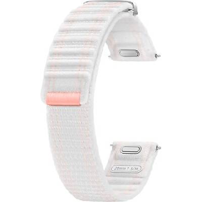 Каишка за часовник Samsung Galaxy Watch7 Fabric Band (S/M) Pink White (ET-SVL30SWEGEU)