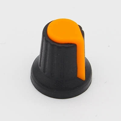 LaskaKit_cz Ovládací knoflík 6mm Oranžová