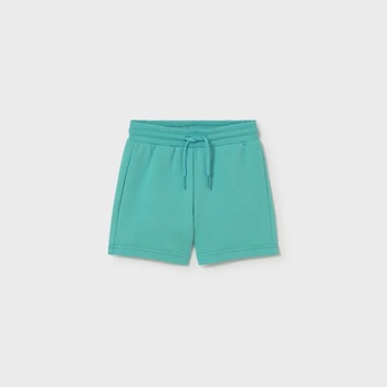 Mayoral Къси панталони мек плат basic Тюркоазен цвят за бебе момче Mayoral