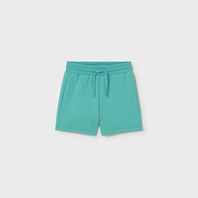 Mayoral Къси панталони мек плат basic Тюркоазен цвят за бебе момче Mayoral