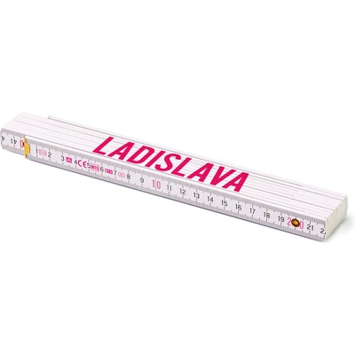 Metrie Skládací metr Block 52 Se jménem Ladislava 2 m