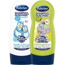 Bübchen Kids šampon a sprchovací gél 2v1 Partička z džungle 230 ml