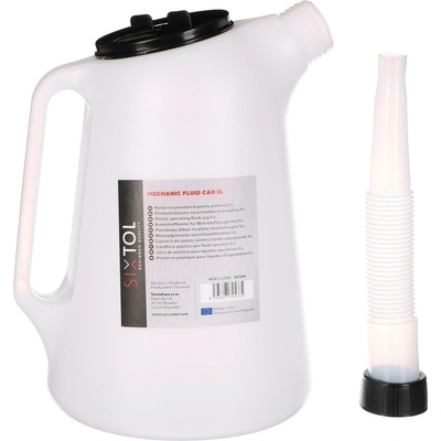 Kanva na prevádzkové kvapaliny SIXTOL MECHANIC FLUID CAN 5L