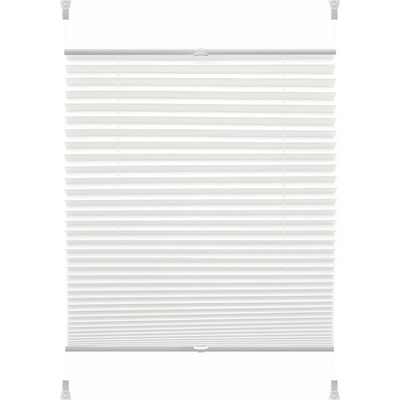 Gardinia Biela roleta 57x150 cm Plisé Verona Termo