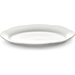 Serax Silhouette Овално плато дълбоко 30 см, бяло (B5225019-001)