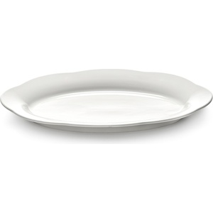 Serax Silhouette Овално плато дълбоко 30 см, бяло (B5225019-001)