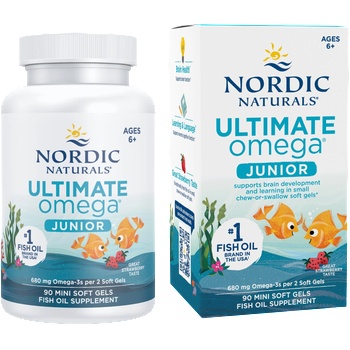 Nordic Naturals Ultimate Omega Junior mini - 90 гел-капсули
