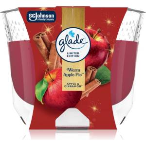 Glade Warm Apple Pie ароматна свещ 204 гр