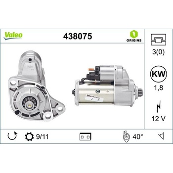 Startér VALEO 438075