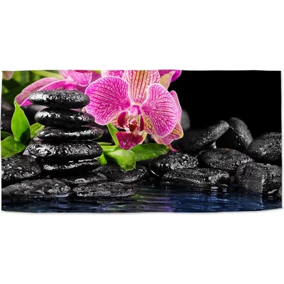 Sablio Uterák Orchidej na kamenech 30 x 50 cm