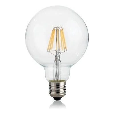 GLOBO LED žárovka E27 8W 860lm 3000K čirá, nestmívatelná