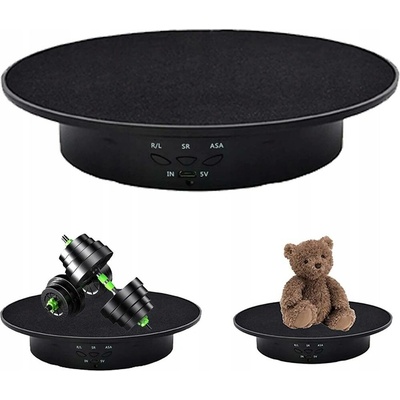 OTOČNÝ STŮL ELEKTRICKÝ USB 360° PODSTAVEC 20cm