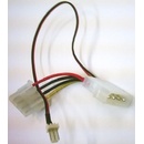 Gembird CC-PSU-5 kábel MOLEX (4pin) s vývodom pre ventilátor (3pin FAN) 15cm