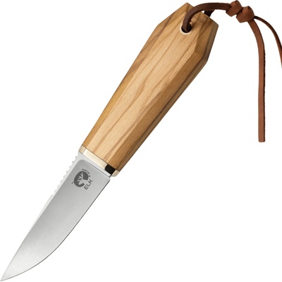 ELK 14C28N satin with Italian-olive wood handle 3007/19_LU