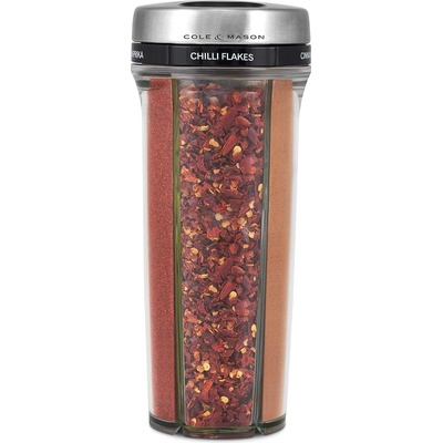 Cole & mason Кутия за подправки SAUNDERTON HERB 19 см, прозрачен, акрил, Cole & Mason (CMH122115)