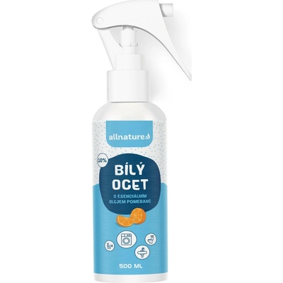Allnature Biely ocot sprej 10% s vôňou citróna, 500 ml
