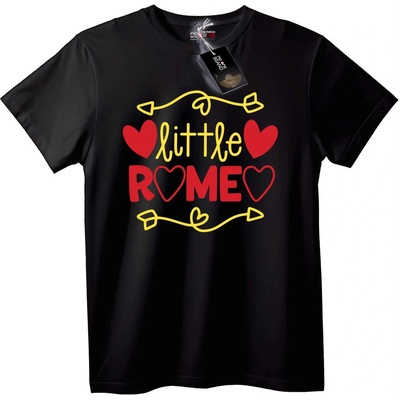 NOONEBRAND Тениска Малък Римски Любов - 2XL, White