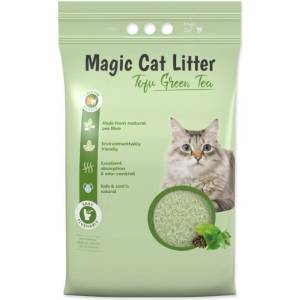 Magic Cat Постелка Magic Litter Tofu зелен чай 12л (003-406)