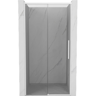 Mexen Rox плъзгащи се душ врати 110 см, прозрачни, бели - 8C2-110-000-20-00 (8C2-110-000-20-00)