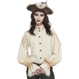 Devil fashion дамска риза DEVIL FASHION - Steampunk Distressed - SHT11402