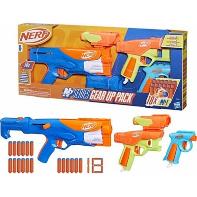 Hasbro Nerf Gear up pack puška + 2 pištole + 18 šípok