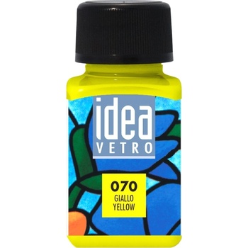 Maimeri Idea Vetro Боя за стъкло Yellow 070 60 ml 1 бр (M5314070)