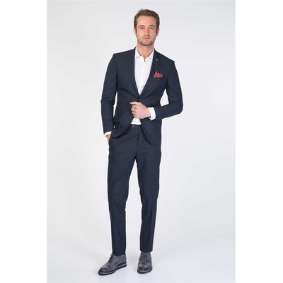 Centone Мъжки Костюм - Тъмно Син #267907 (267907_Тъмносин)