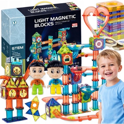Ikonka Magnetické kocky 150 kusov