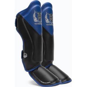 Top King Протектори за подбедрици и стъпала Top King Shin Guards Blend black/blue