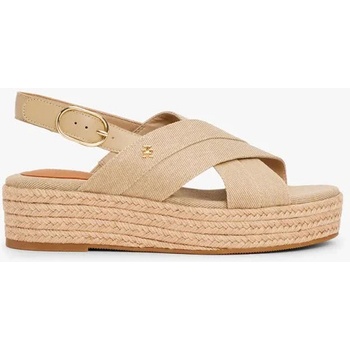 Tommy Hilfiger FW0FW08669 Wedge Espadrilles - Beige (Beige)