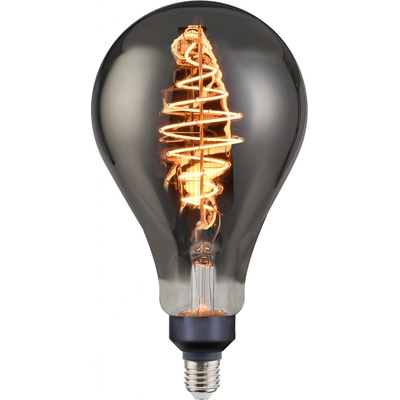Nordlux LED žárovka Spiral Deco Standard 8,5W E27 1800K dymová