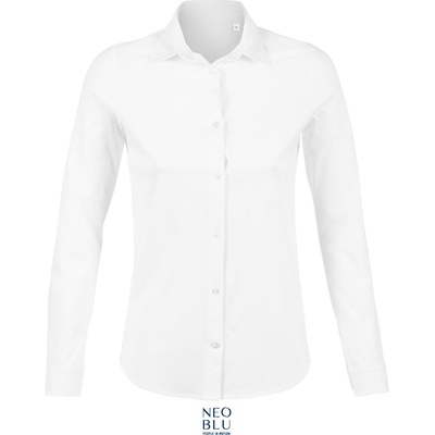 Neoblu 3199 BALTHAZAR WOMEN / Дамска риза с дълъг ръкав - оптически бяла S (243199z1501)