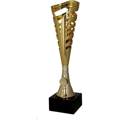 Plastová trofej Zlatá Stříbrná Bronzová 41 cm